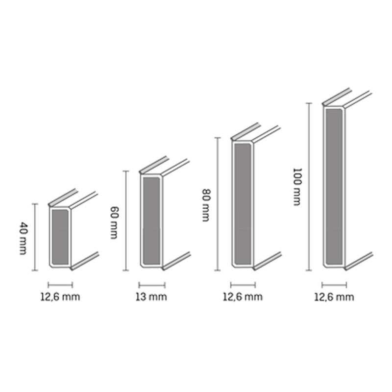 DÖLLKEN Cubu Flex life 60, 250 cm, weiß (1408) - RAL 9016