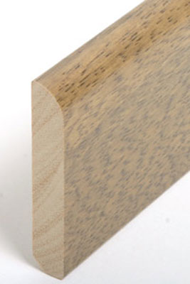 SÜDBROCK Holz Fußleiste Ramin 10 x 58 mm, eiche rustikal, 240 cm, endbehandelt
