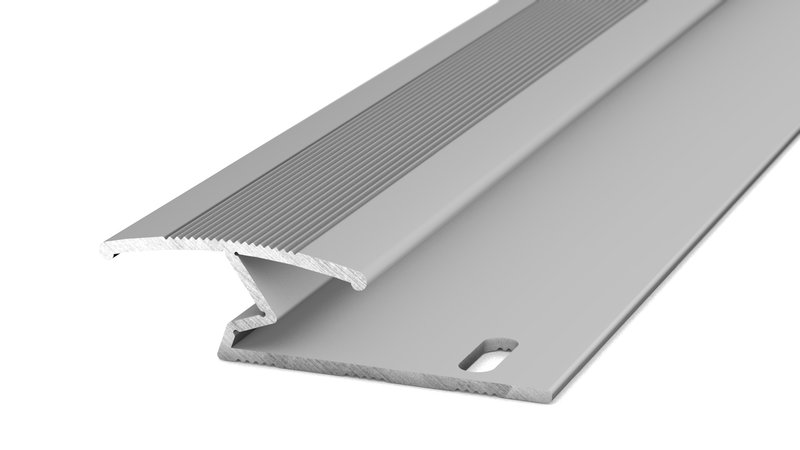 PRINZ Alu Doppelabschlussprofil Nr. 142, 90 cm, silber