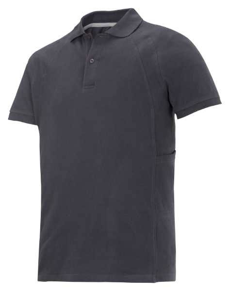 Polohemd Stahlgrau Gr. XXXL, 100% Baumwolle Polohemd Stahlgrau Gr. XXXL, 100% Baumwolle