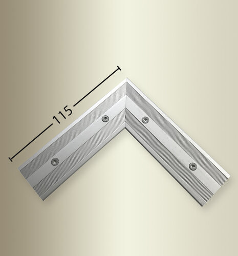 Küberit 488 EC PPS 90° Ecke, silber (F4) Küberit 488 EC PPS 90° Ecke, silber (F4)