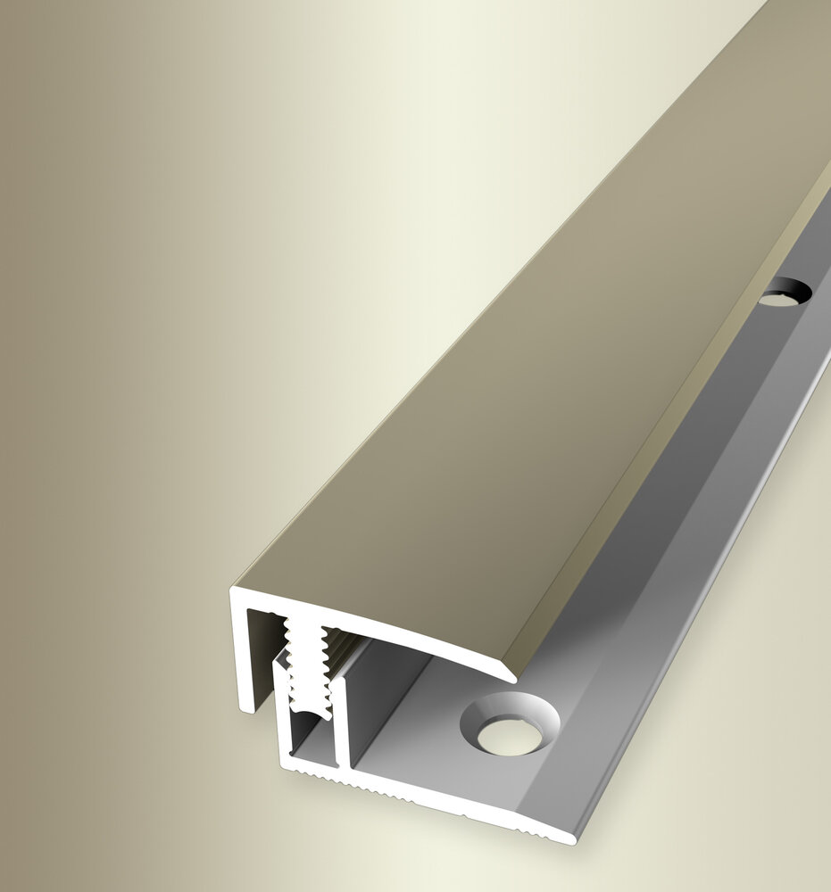 Küberit Abschlussprofil Mono-Clip Typ 557, 100 cm, sand (F9) Küberit Abschlussprofil Mono-Clip Typ 557, 100 cm, sand (F9)