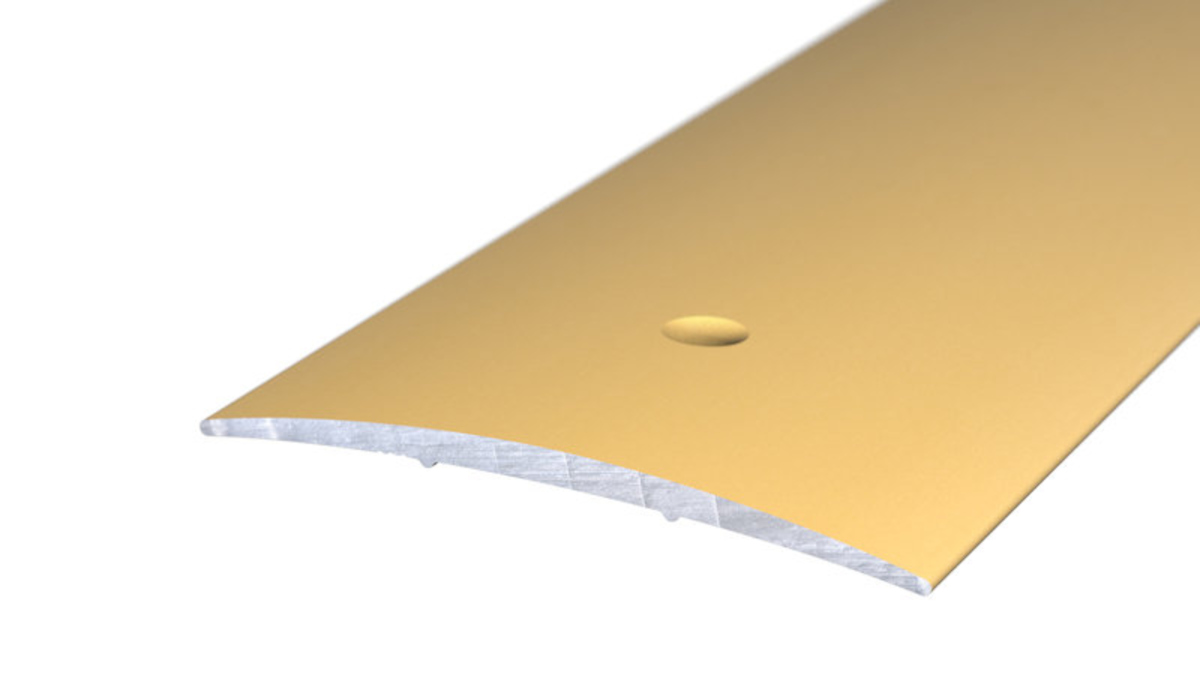 PRINZ Alu Übergangsprofil Nr. 134, 60 mm, 100 cm, gold PRINZ Alu Übergangsprofil Nr. 134, 60 mm, 100 cm, gold