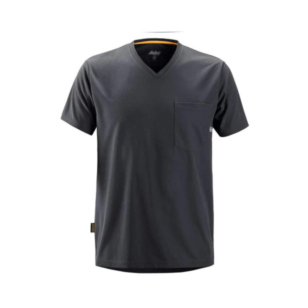 Snickers 2524 AllroundWork kurzarm T-shirt stahlgrau, Gr. XL Snickers 2524 AllroundWork kurzarm T-shirt stahlgrau, Gr. XL