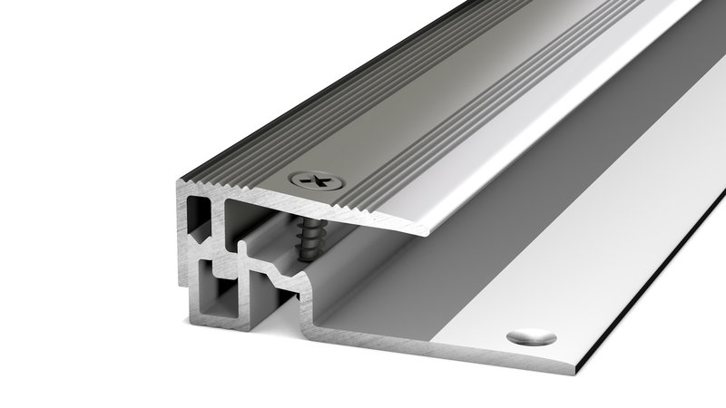 PRINZ PS400 Alu Abschlussprofil Nr. 407, 7 - 17,5 mm, 270 cm, edelstahloptik poliert PRINZ PS400 Alu Abschlussprofil Nr. 407, 7 - 17,5 mm, 270 cm, edelstahloptik poliert