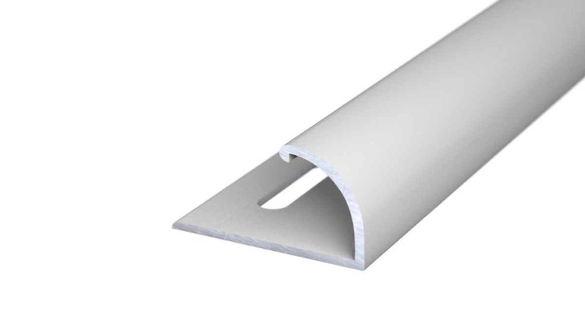 PRINZ Abschlussprofil "Klopfschiene" Nr. 140, 270 cm, silber PRINZ Abschlussprofil "Klopfschiene" Nr. 140, 270 cm, silber