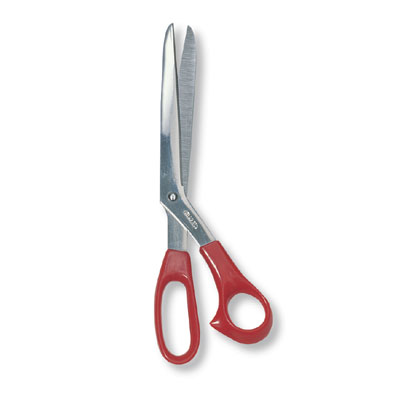 Schere Rostfrei 24cm rote Kst.Augen Schere Rostfrei 24cm rote Kst.Augen