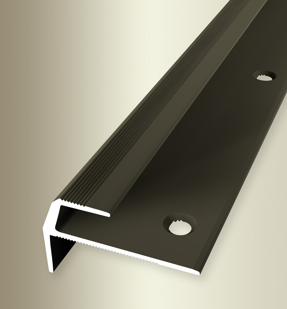 Küberit Deko-TK Treppenkante Typ 857, 250 cm, bronze (F6) Küberit Deko-TK Treppenkante Typ 857, 250 cm, bronze (F6)