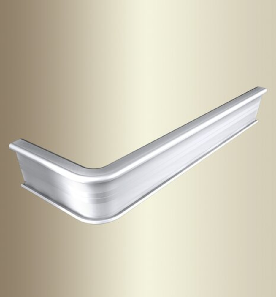 Küberit Alu Treppenkanteneckprofil Typ 845 EC-L, 1,0 x 0,3 m, silber (F4) Küberit Alu Treppenkanteneckprofil Typ 845 EC-L, 1,0 x 0,3 m, silber (F4)