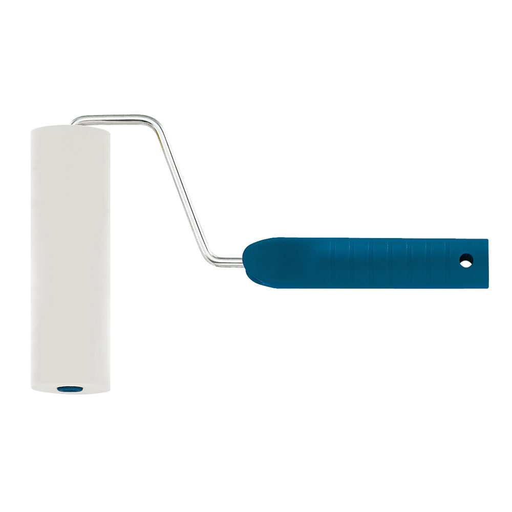Tapetenandrückroller (Andrückwalze) Polyurethan Schaum 15 cm breit, Ø 45 mm, inkl. 6 mm Bügel Tapetenandrückroller (Andrückwalze) Polyurethan Schaum 15 cm breit, Ø 45 mm, inkl. 6 mm Bügel