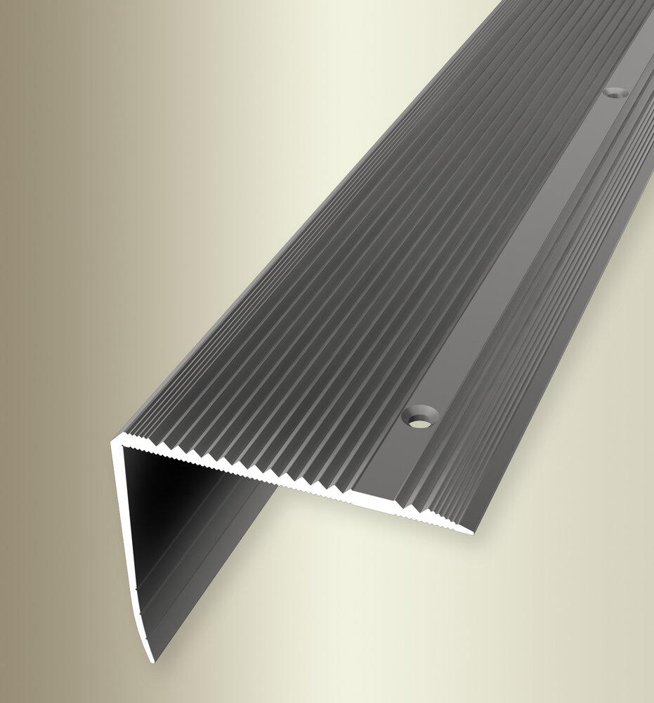 Küberit Alu Winkelprofil Typ 530, 100 cm, edelstahloptik (F2)