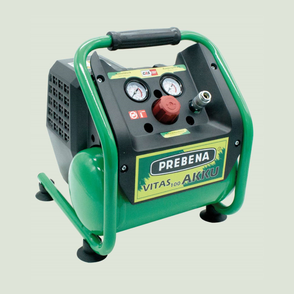 Prebena Akku Kompressor Vitas 100-AKKU, max Druck 8 bar, 72 l/min