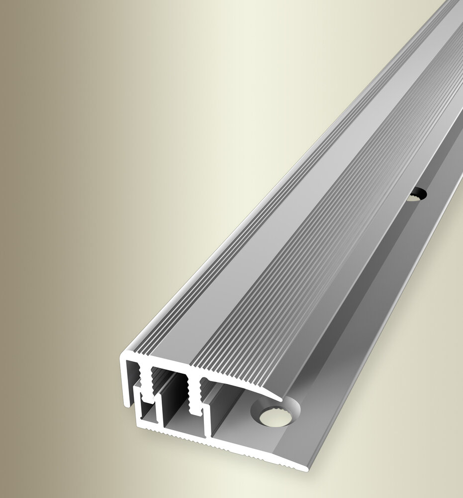 Küberit Abschlussprofil Euro-Clip Typ 587 L, 100 cm, silber (F4) Küberit Abschlussprofil Euro-Clip Typ 587 L, 100 cm, silber (F4)
