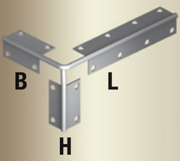 Küberit Alu Treppenkanteneckprofil Typ 871 EV links mit Verbinder, 1,0 x 0,3 x 0,2 m, silber (F4) Küberit Alu Treppenkanteneckprofil Typ 871 EV links mit Verbinder, 1,0 x 0,3 x 0,2 m, silber (F4)