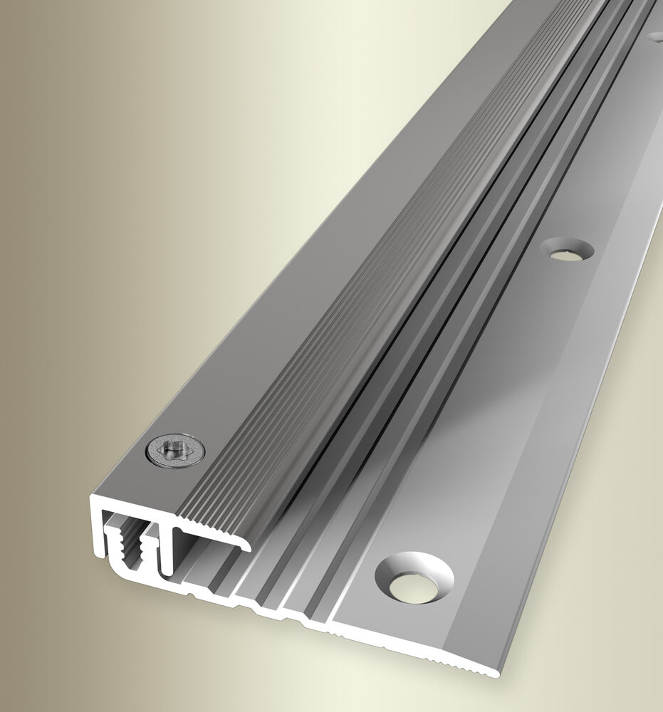 Küberit Abschlußprofil Typ 377, 4 - 9,5 mm, 270 cm, edelstahloptik (F2) Küberit Abschlußprofil Typ 377, 4 - 9,5 mm, 270 cm, edelstahloptik (F2)