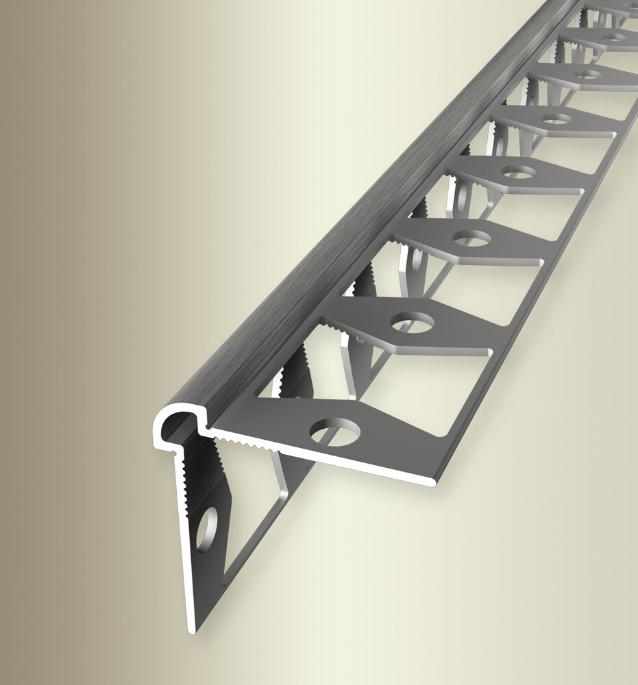 Küberit Wand- und Tapetenprofil Außenecke Typ 150 G, 270 cm, edelstahloptik (F2G) Küberit Wand- und Tapetenprofil Außenecke Typ 150 G, 270 cm, edelstahloptik (F2G)