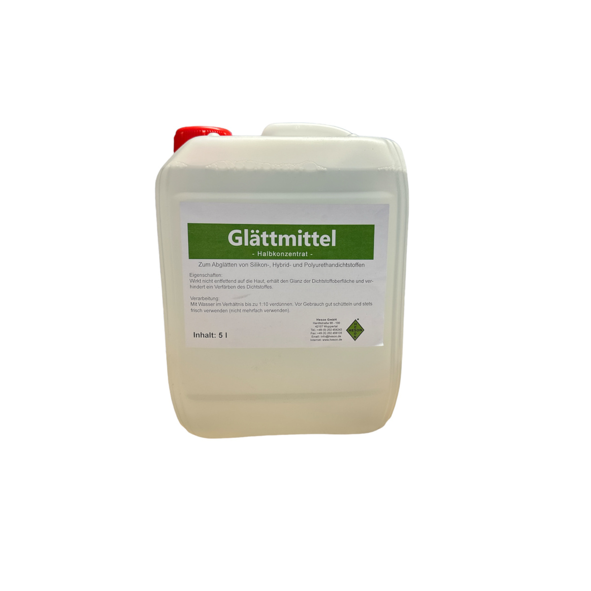 Heson Glättmittel Halbkonzentrat 5 Liter