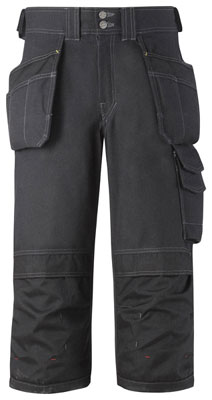 Komfort Baumwoll Piraten Hose schwarz, Gr.52 Komfort Baumwoll Piraten Hose schwarz, Gr.52