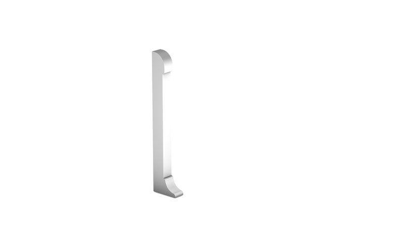 PRINZ Endstück links für Aluminium Sockelleiste Nr. 378, 11 x 60 mm, silber PRINZ Endstück links für Aluminium Sockelleiste Nr. 378, 11 x 60 mm, silber