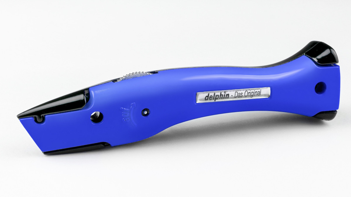 Delphin® 03 - Universalmesser Das Original, Club-Edition 2-farbig, schwarz-blau Delphin® 03 - Universalmesser Das Original, Club-Edition 2-farbig, schwarz-blau