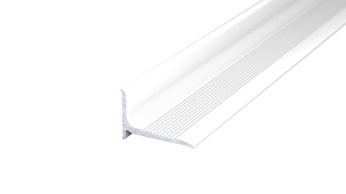 PRINZ Wandabschlußprofil Nr. 290 SK, 19,8 x 13,1 mm, 250 cm, weiß puverbeschichtet