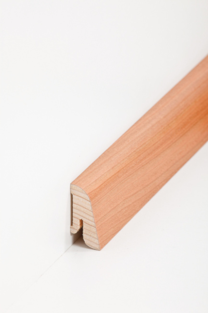 SÜDBROCK Holz - Fußleiste 19x38mm 250cm Echtholz furniert, Kirsche SÜDBROCK Holz - Fußleiste 19x38mm 250cm Echtholz furniert, Kirsche